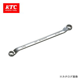 KTC 45°×6°ロングめがねレンチ(インチ) M5-1/4x5/16