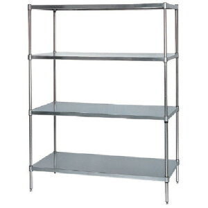【送料別途】【直送品】タニコー ソリッドエレファントシェルフ 1515×460×H1930 4段 NS-TES-19-4615