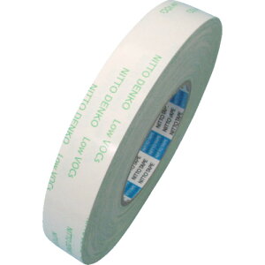日東 低VOC両面テープ(無溶剤・粗面接着タイプ) EW-514 10mm×50m ホワイト EW-514-10