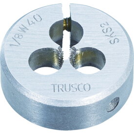 TRUSCO 丸ダイス SKS ウィット 50径 3/4W10 T50D-3/4W10