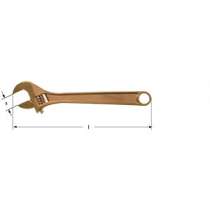 Ampco�X�C�X �h�������L�[�����` �S��450mm AT0460B