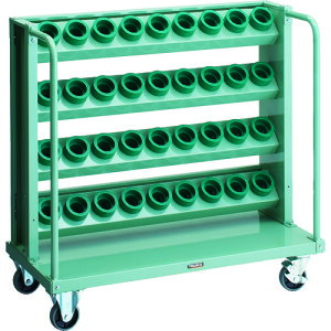 【送料別途】【直送品】TRUSCO ツーリングワゴン HSK63A BT40 NT40兼用 4段 36個収納 VTLW-E410