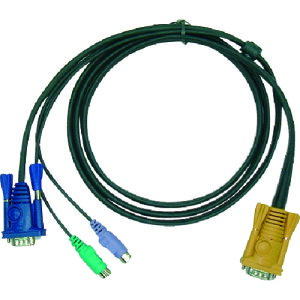 ATEN PS/2 KVMP[u SPHD^Cv 1.8m 2L-5202P