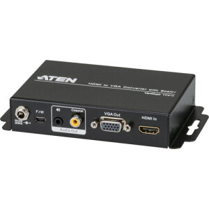 ATEN �r�f�I�ϊ��� HDMI to VGA / �I�[�f�B�I�Ή� / �X�P�[���[���� VC812