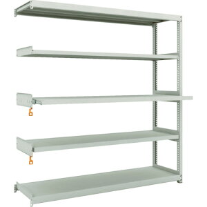 【送料別途】【直送品】TRUSCO スチールラック M2型軽中量棚1760X450XH1800 3段 スライド2段 連結 M2-6643M2B