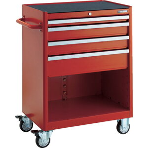 【送料別途】【直送品】TRUSCO ローラーキャビネット 引出4段 50X1 100X2 150X1 TRC-121R