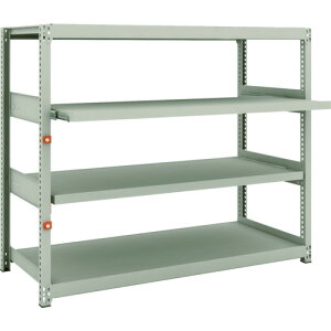 【送料別途】【直送品】TRUSCO スチールラック M2型軽中量棚 1460X600X1200 2段 スライド2段 単体 M2-4562M2