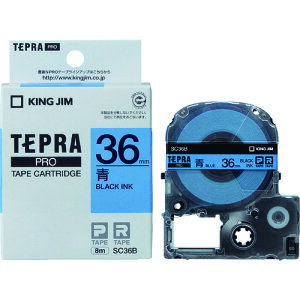 KING JIM �y�����z�u�e�v���vPRO�e�[�v 36mm ���x��/������ ����8m SC36B