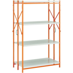 �y�����ʓr�z�y�����i�zTRUSCO �����^�b�`���b�N W915XD450XH1368 4�i ��X�I�����W TR-5344-W