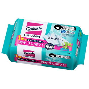 Kao トイレクイックル つめかえ用 10枚入 【単位:PK】 010940