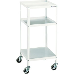 �y�����ʓr�z�y�����i�zTRUSCO �~�j���S�� 400X420XH880 3�i �z���C�g�F MCW-3W