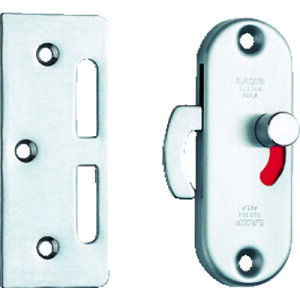 スガツネ工業 (140170074)ステンレス鋼製引戸面付カマ錠 HC-85SS