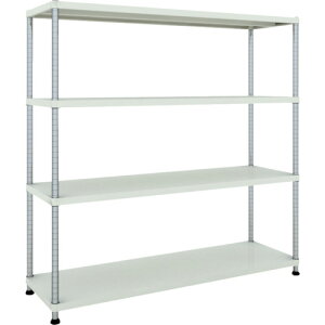 �y�����ʓr�z�y�����i�zTRUSCO �X�`�[�����b�N �t�F�j�b�N�X���b�N 1500X450 4�i W�F �R�ە��̓h�� PER-5544-W