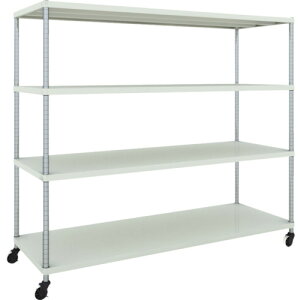 �y�����ʓr�z�y�����i�zTRUSCO �X�`�[�����b�N �t�F�j�b�N�X���b�N 1800X600 4�i U�ԗ֕t W�F �R�ە��̓h�� PER-5664-U125-W