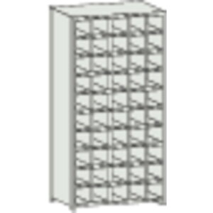 yʓrzyizTRUSCO X`[敪I KB^ R{~ߕt W875×D250×H1800 510i KB-5100