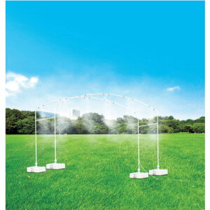 【送料別途】【直送品】sanwa ミストアーチ ダブル 10ノズル 302-306