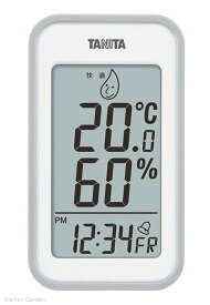 タニタ　デジタル温湿度計　TT-559(GY)グレー[ 温湿度計 温度計 湿度計 デジタル : ].【 タニタ 】