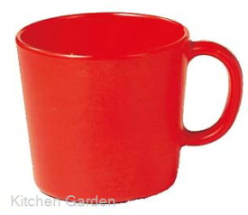 メラミン樹脂製　コップ　No.83　赤　φ77×H71　200cc[ メラミン食器 マグカップ コップ 食器 カップ プラスチック : メラミン 食洗機対応 ].【 エンテック 】