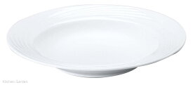 アミューズホワイト　23cm　スーププレート　BA200-222 [ 洋食器 スープ皿 スープ プレート レンジ 食器 皿 : 食洗機対応 電子レンジ対応 ]