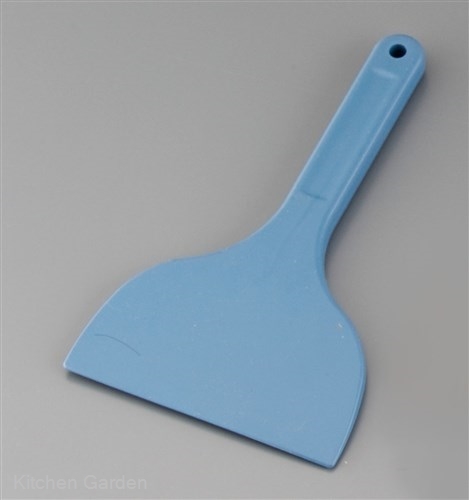 調理用スクレイパー スクレーパー MPF カラーシリコンスクレイパー 青 短柄 初売り MP-LS-H 大 本物