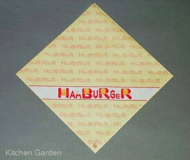 バーガー袋　ハンバーガー　No.18　（100枚入） [ 袋 : ].【 福助工業 】