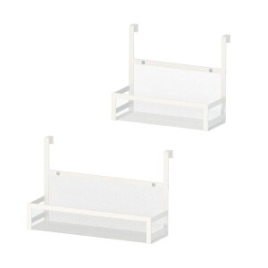 【P5倍+10%OFF】吊り下げ棚 吊り下げラック 2個セット 吊り下げ収納ラック 戸棚下収納ラック 吊り戸棚下 キッチン収納 ラック キッチンツール お風呂 棚 収納ラック 浴室収納 バスルーム 掛け