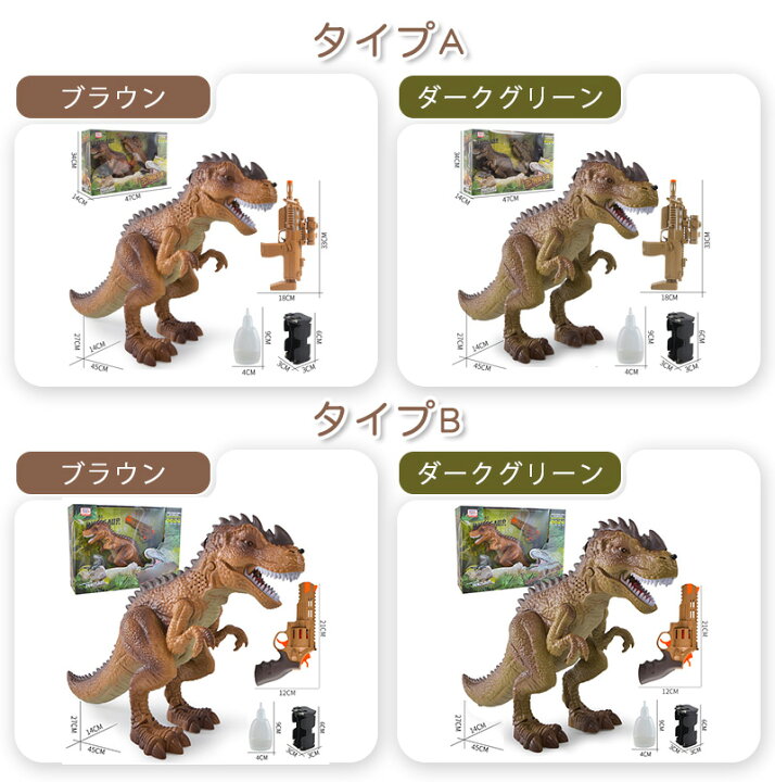 楽天市場】【P2倍+5%OFF】☆1位☆ 恐竜 おもちゃ 動く ロボット リアル 