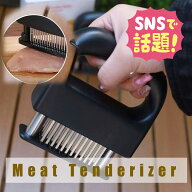 cesa beams 筋切り ミートテンダライザー 48刃 ステンレス製 肉刺し器 肉叩き器 肉を柔らかく加工 錆びに…