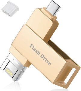 �yMFi�F�؎擾�zVackiit 128�`512GB �s���N �O���[ �u���b�N �S�[���h �V���o�[ iPhone�p usb������usb Lightning iPhone�p �������[ iPad�p �t���b�V���h���C�u �R�l�N�^���� �O�t iPhone/ iPad/ iPod/Win /Mac���piP