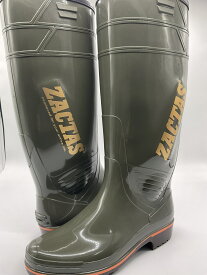 送料無料 防寒ザクタス Z-02W 弘進ゴム 日本製 24〜29cm カーキ 耐油長靴 丈長 抗菌 PVC ロング 一体成型 ウレタン メンズ