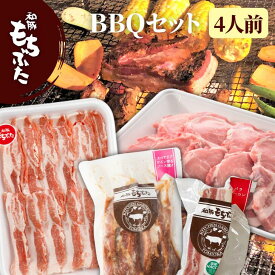 ＼エントリーでポイント10倍★マラソン／ 和豚 もちぶた ベーコン バーベキュー 4人分 冷凍 BBQ キャンプ 豚肉 ロース 厚切り バラ 焼肉 スペアリブ 国産 新潟県 送料無料 (本州四国のみ) もち豚 肉 ギフト つまみ yb msa 3n 50y 60y gf sl