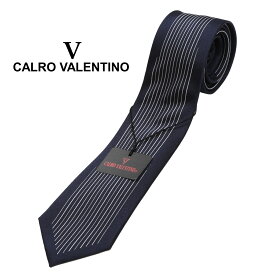 ネクタイ ブランド Calro Valentino スリム ナロータイ パネル柄 プレゼント 贈り物 ギフト 対応可 おしゃれ シルク100% カルロバレンチノ メンズ レディース 法事 法要 仏事 礼装 フォーマル 兼用 CV-0001-A ネイビー