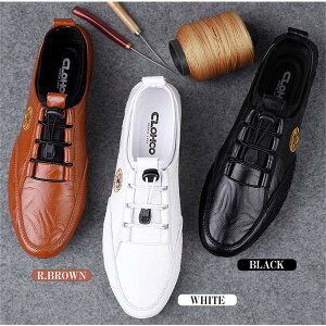 ドライビングシューズ ビジネスシューズ メンズ 本革 デッキシューズ 紳士靴 ローファー レースアップ 幅広 滑らない 疲れない ローカット おしゃれ