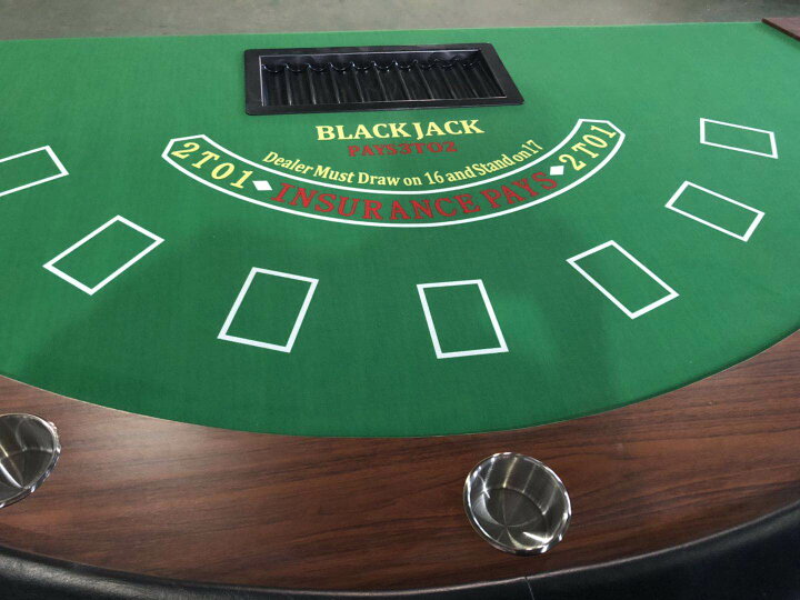 楽天市場】テキサスホールデム 半円テーブル - 7人用ポーカーテーブル 