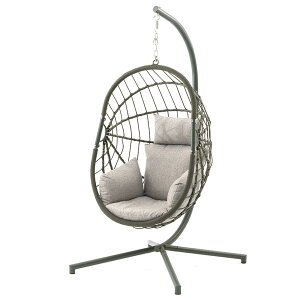 デポス ピーコック ハンギングチェア 1人掛け スウィングチェア 屋内 屋外