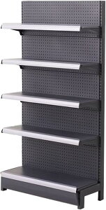 スーパーの棚 スーパーマーケットの小売りの表示棚、 軽食のフルーツの野菜貯蔵の立場を欠きます ドラッグストアのデパートのため、 頑丈な飲み物の棚 92x40x195cm