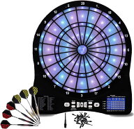 電子ダーツボードセット、LED自動採点発光電子ダーツセット、ソフトチップ電子ダーツボード、大人用、子…