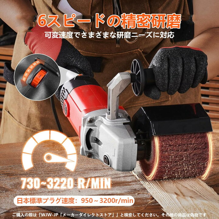 楽天市場】ディスクグラインダー 研磨幅100mm 1400W 研磨工具 