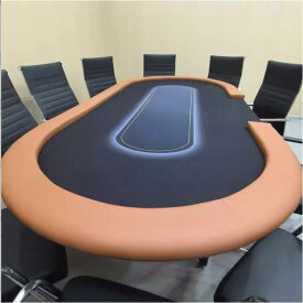 デュアルポーカーチップテーブル・デュアルポーカーゲームセットポーカーテーブル、テーブルカバー付き