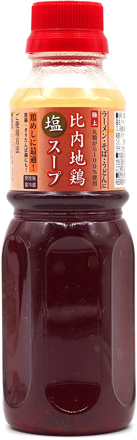 秋田京にしき 比内地鶏塩スープ 300g入×1本 [hj1]