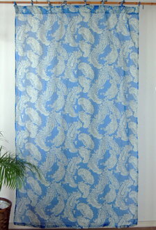 Khu Sus Curtains Dividers Floral Oriental Pasley India Cotton