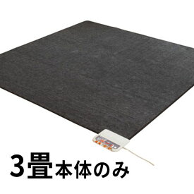 【ポイント10倍】 ゼンケン 電気ホットカーペット 3畳タイプ (本体のみ)