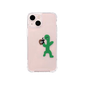 168cm ハイブリッドクリアケース for iPhone 13 mini Olly with リンゴ