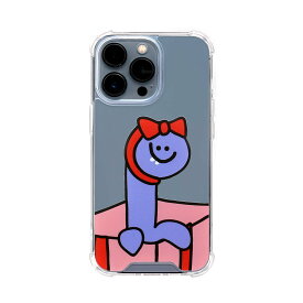 168cm ハイブリッドクリアケース for iPhone 13 Pro Pueple Olly with ギフト