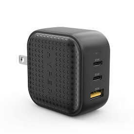 HyperJuice GaN 66W USB-C ACアダプタ ブラック