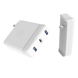 HyperDrive Apple 87W USB-C電源アダプタ用USB-C Hub