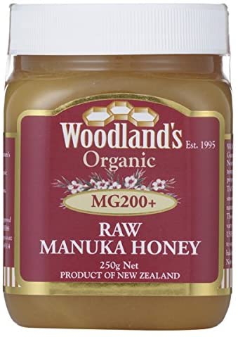 マヌカハニー オーガニック  MG200  250グラム ウッドランド マヌカ 蜂蜜 天然蜂蜜