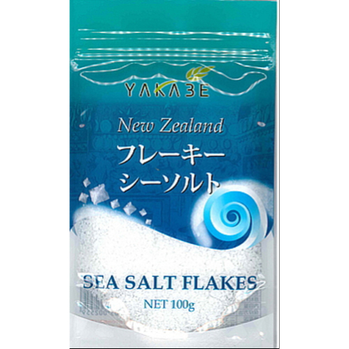高額売筋 セットアップ オーガニック ニュージーランド周辺の美しい海水から作られた完全天日干塩 ソルト フレーキーシーソルト 100ｇ 結晶塩