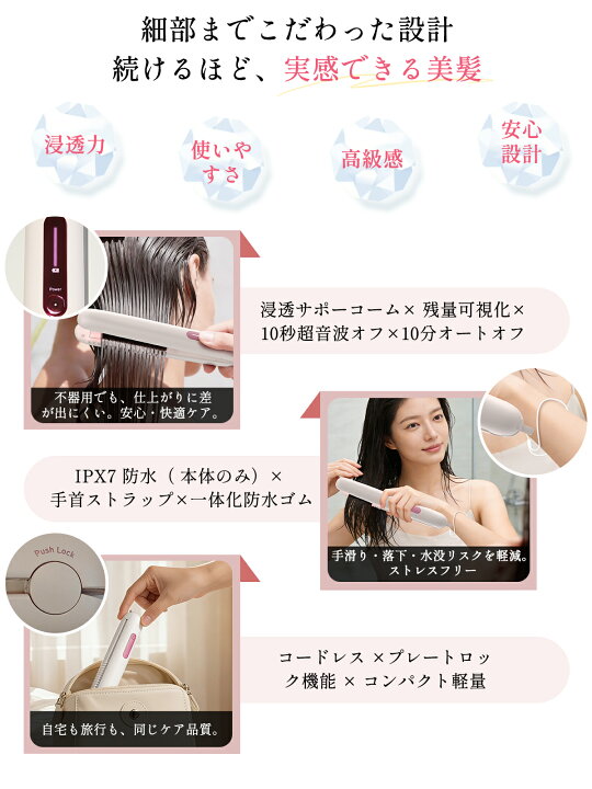 楽天市場】【25%OFFクーポン】【トリートメント浸透率爆上げ】Kiboer 