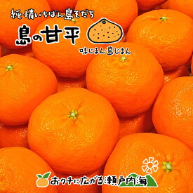 希望の島 甘平(一覧) 贈答用/家庭用/訳あり品 1kg,6玉,2kg,3kg,5kg,10kg 愛媛 中島産かんぺい みかん